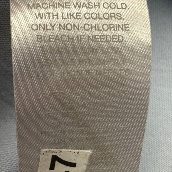 Zella Short Sleeve Front Knot Shirt Blue Size M - Picture 4 of 7